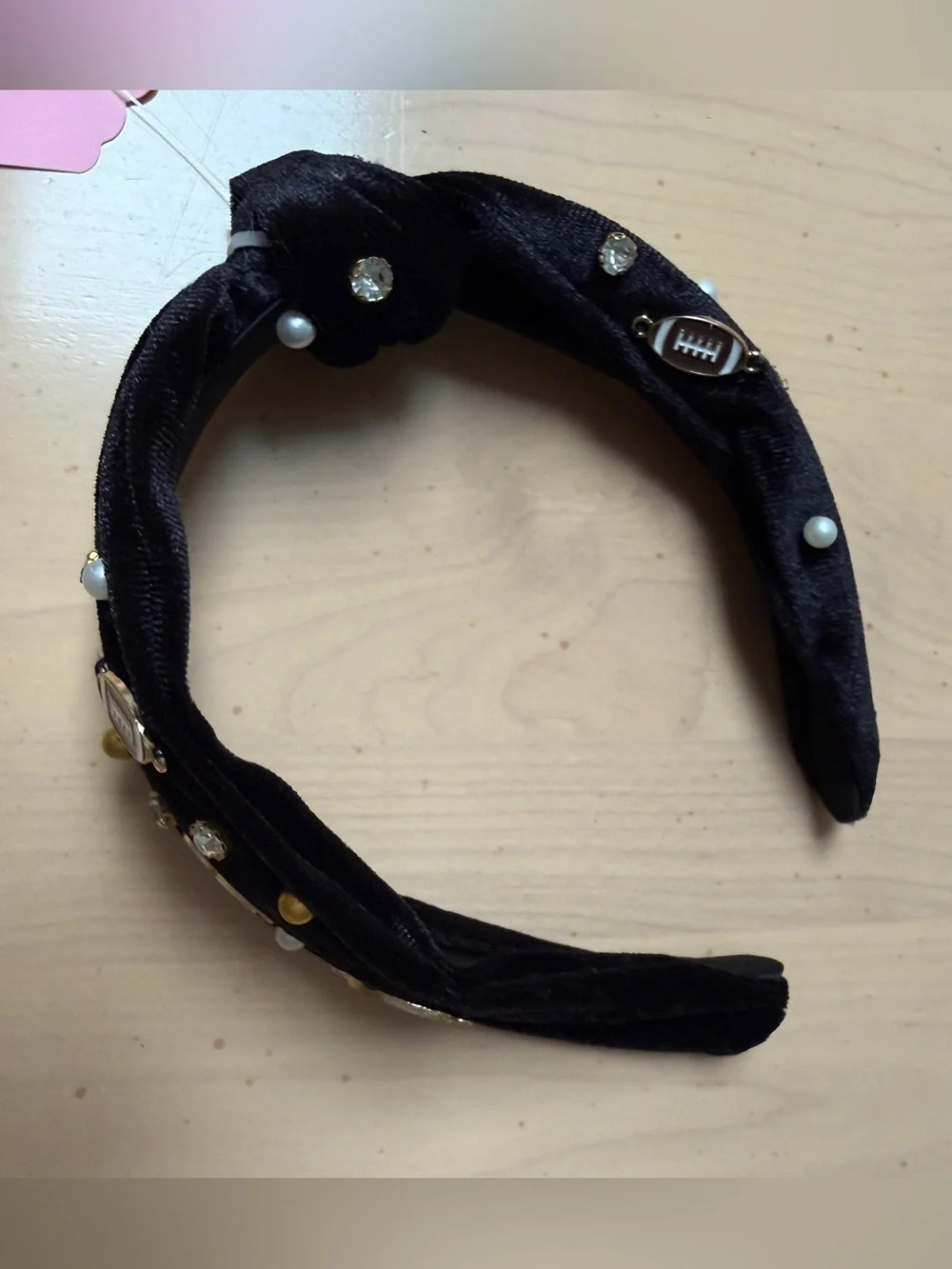 C&C California football season embellished knotted headband NWT!!